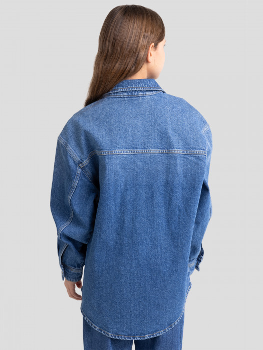 Dievčenská košeľa  jeans AMY 498